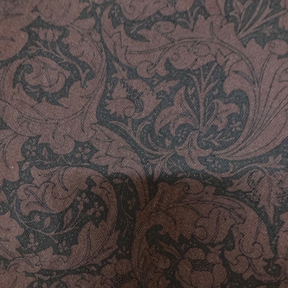 NWT Paige Black/Burgundy Skinny Flare Jeans Sz 24 - Picture 2 of 3